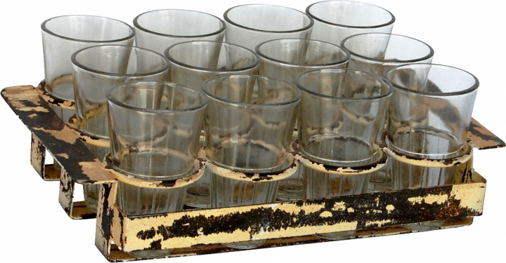 Vintage glassholder - 12 glass i gruppen ROM / Kjkken / Oppbevaring hos Reforma (D16015)