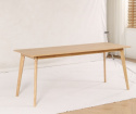 Spisebord \'Nordic\' 180x70cm - Eik