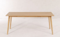 Spisebord \'Nordic\' 180x70cm - Eik