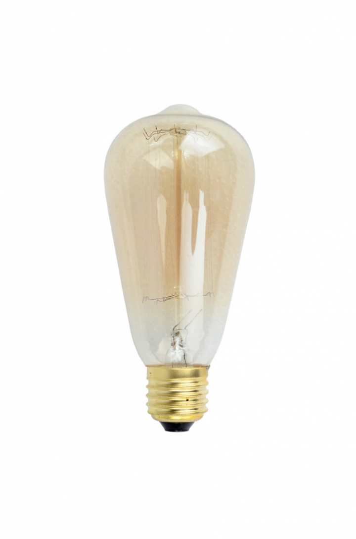 Lysp¾re \'Twisted\' - Messing i gruppen Belysning / Lampe tilbehør / Lyskilder hos Reforma (Edison bulb)