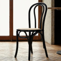 Stol \'Bistro\' - Rotting/Svart