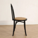 Stol \'Bistro\' - Rotting/Svart