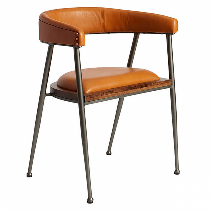 Stol 'London' - Cognac/Läder