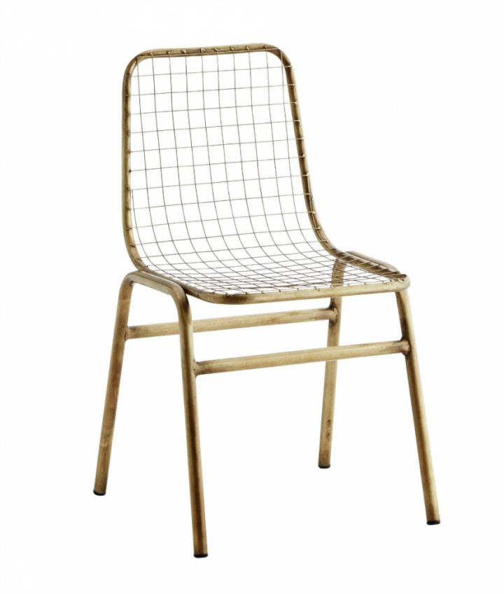 Stol - Messing / Iron Mesh i gruppen Møbler / Sittemøbler / Stoler hos Reforma (G020)