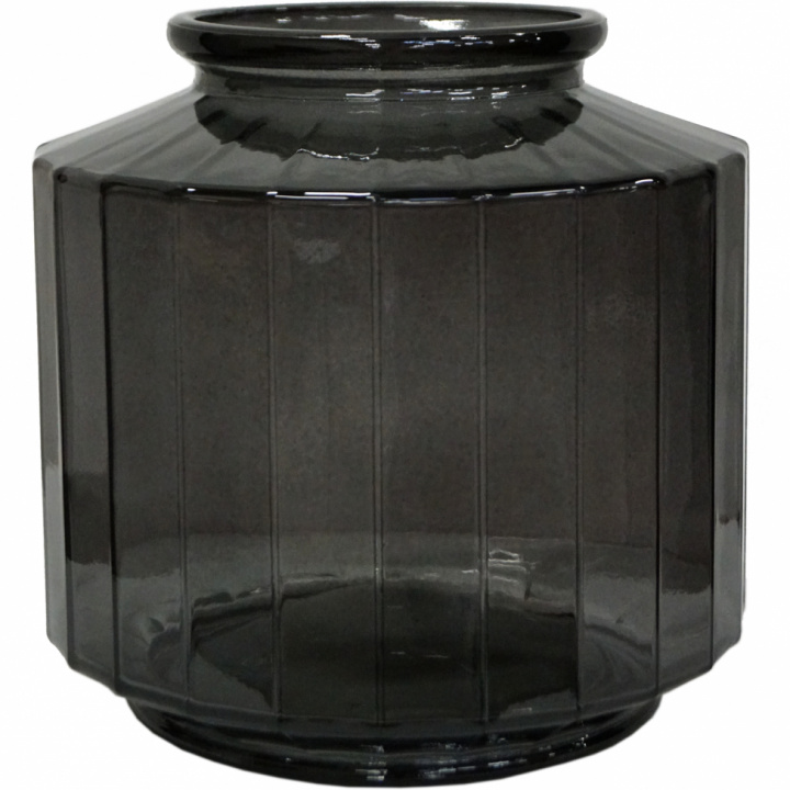 Vase 'Edge' Ø 23 - Grå