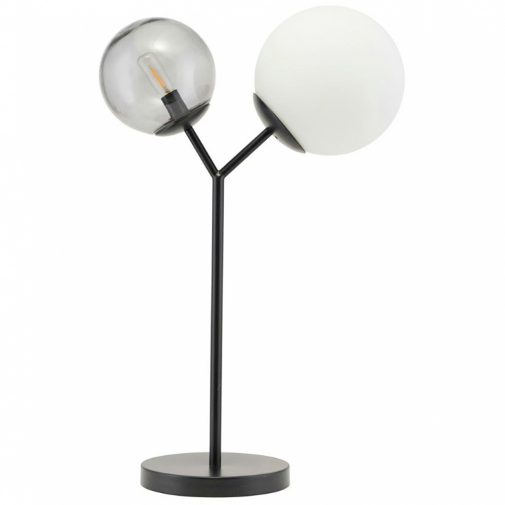 Bordlampe 'To ganger' - Svart