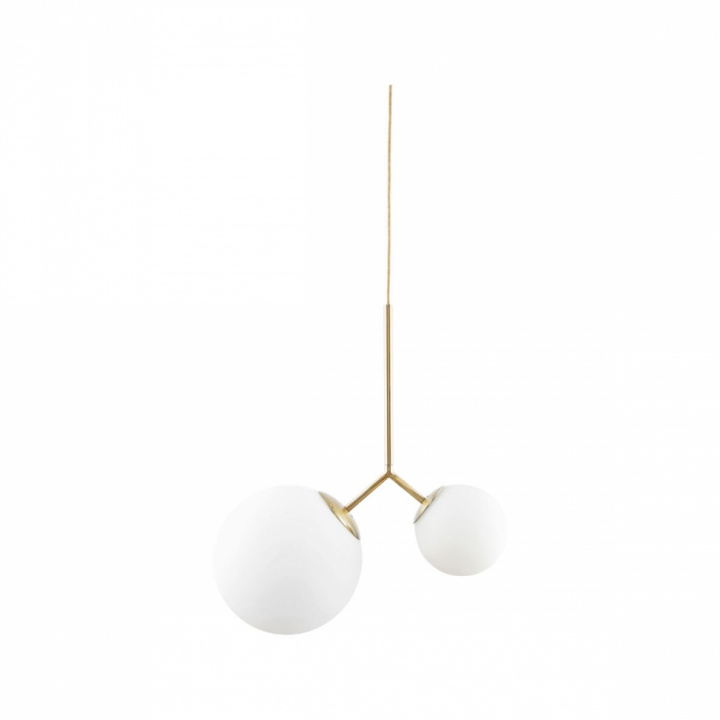 Taklampe 'Twice' - Hvit