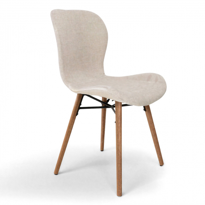 Stol 'Böda' - Beige/Naturlig