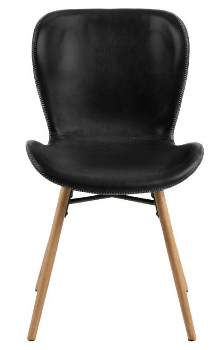 Stol 'Böda' - Naturlig/Svart