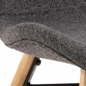 Stol \'Böda\' - Naturlig/Mørkegrå