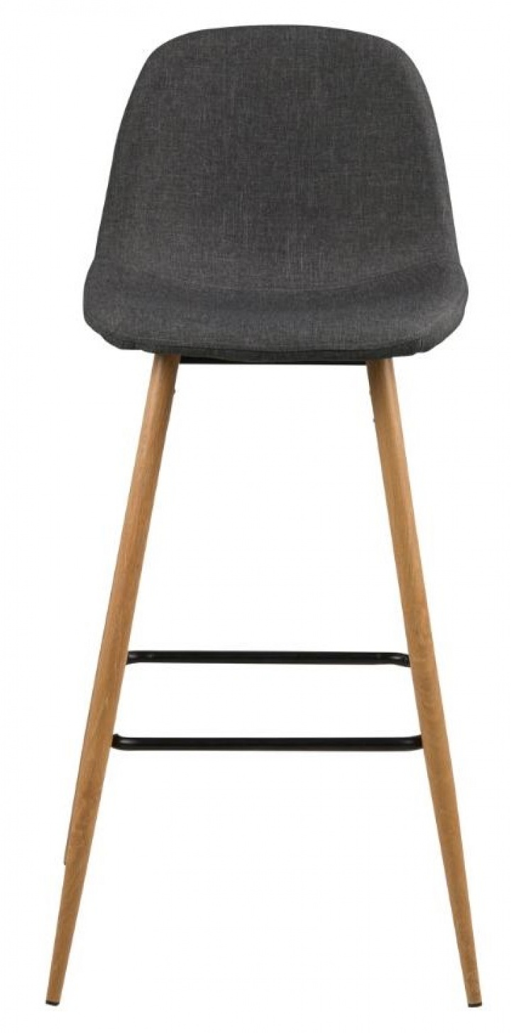 Barstol \'Soller\' - Naturlig/Mørkegrå i gruppen Møbler / Sittemøbler / Barstoler hos Reforma (H000024812)