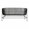 Sofa - Rattan/Svart