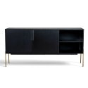Sideboard \'Frölunda\' - Svart/Gull
