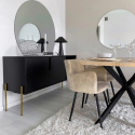 Sideboard \'Frölunda\' - Svart/Gull