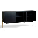Sideboard \'Frölunda\' - Svart/Gull