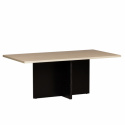 Salongbord \'Wood\' - Natural/Black