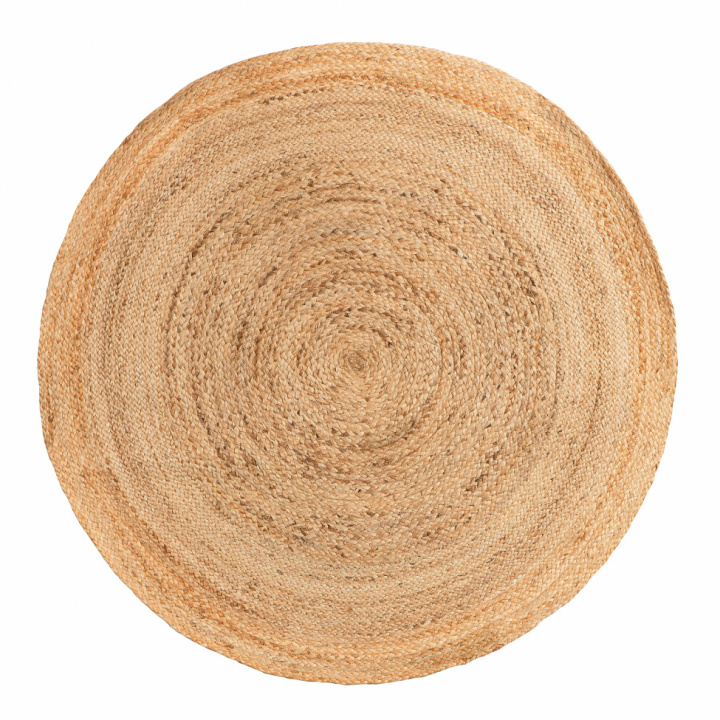 Teppe 'Glossy Sand' - Nature 120 Ø