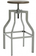 Barstol \'Forshaga\' - Sölv/Naturlig