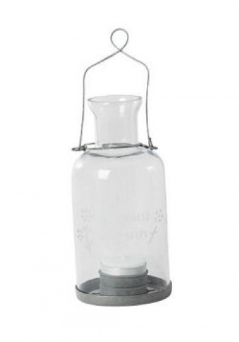 Opphengslampe i glass