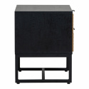 Nattbord \'Line\' - Eik/Svart