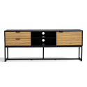 TV -benk \'Line\' - Eik/Svart