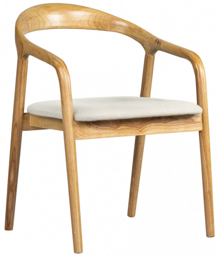 Lenestol \'Aspa\' - Naturlig/beige i gruppen Møbler / Sittemøbler / Stoler hos Reforma (LINK-SM11-light-beige)