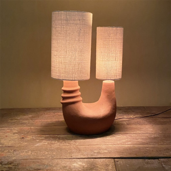 Bordlampe \'Denise\' - Terracotta
