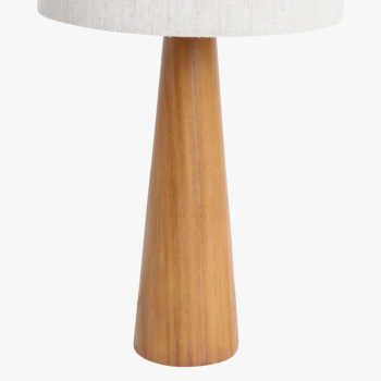Bordlampe \'Cone\' 25 cm - Natur