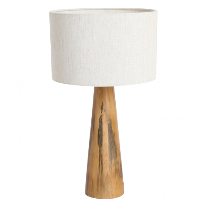 Bordlampe \'Carafe\' 29 cm - Naturlig i gruppen Belysning / Lamper / Bordlamper hos Reforma (LITW00005)