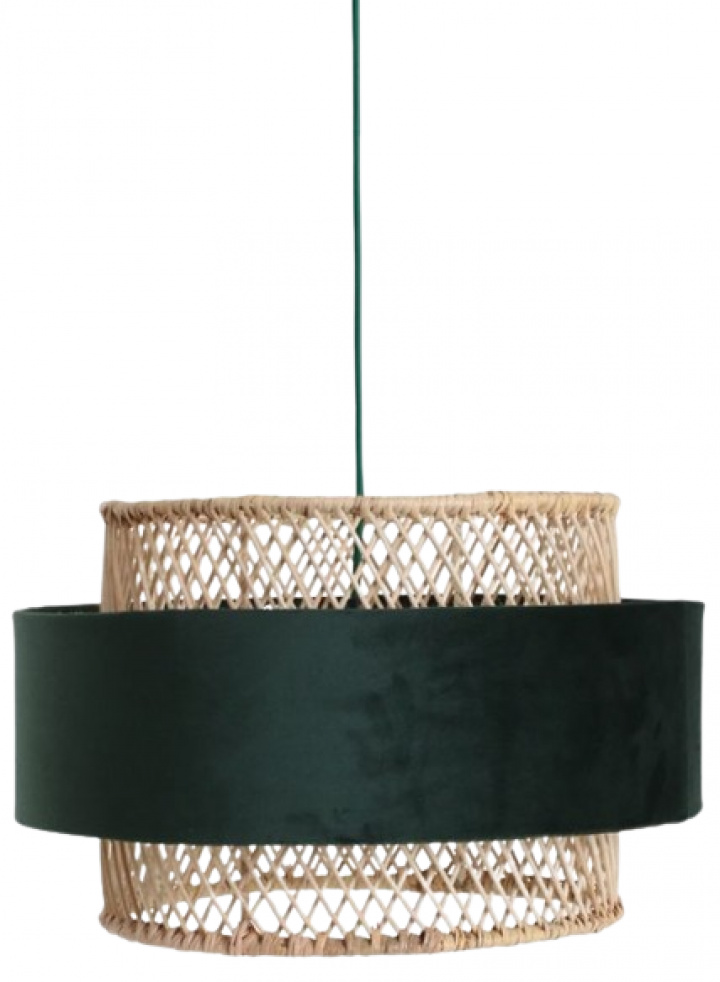 Taklampe 'Cylinder' L - Grønn 