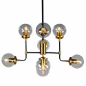Taklampe \'Chandelier\' - Messing/Glass