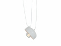 Taklampe \'Popo\'- Flat Vit