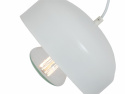Taklampe \'Popo\'- Flat L Vit