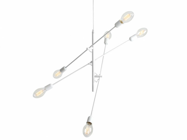 Taklampe \'Twigo\' 6 Vit i gruppen Belysning / Lamper / Taklamper hos Reforma (LP011TWIGO6-01)