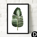 Lerretsplakat S - Tropisk plante 4