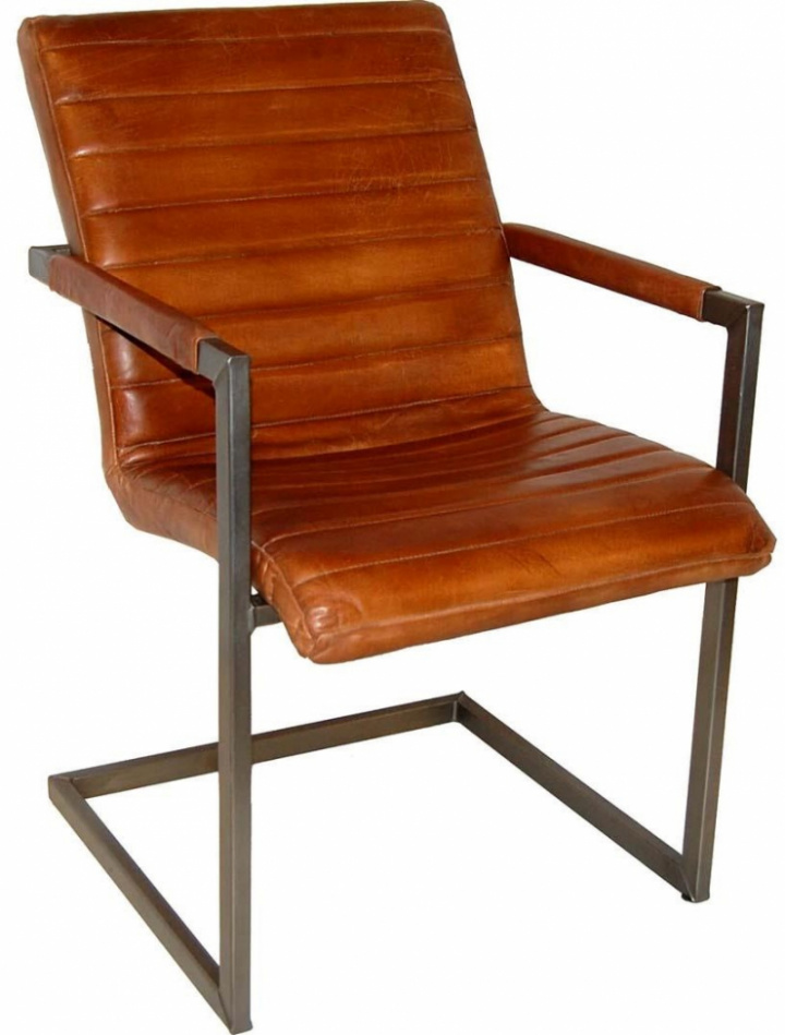 Spisestol \'Mamut\' - Brunt lær i gruppen Møbler / Sittemøbler / Stoler hos Reforma (M01089)