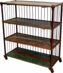 Hylle med hjul - vintage