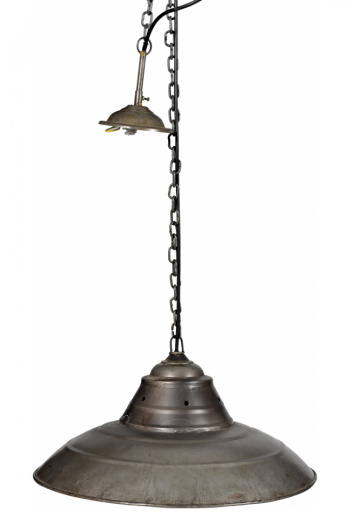 Industriell lampe - Jern/Gr�