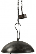 Taklampe med industrikrok - Vintage