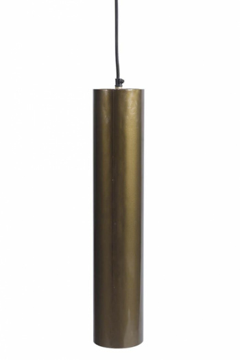 Taklampe \'Jonah\' Sylinder Large - Antik Messing