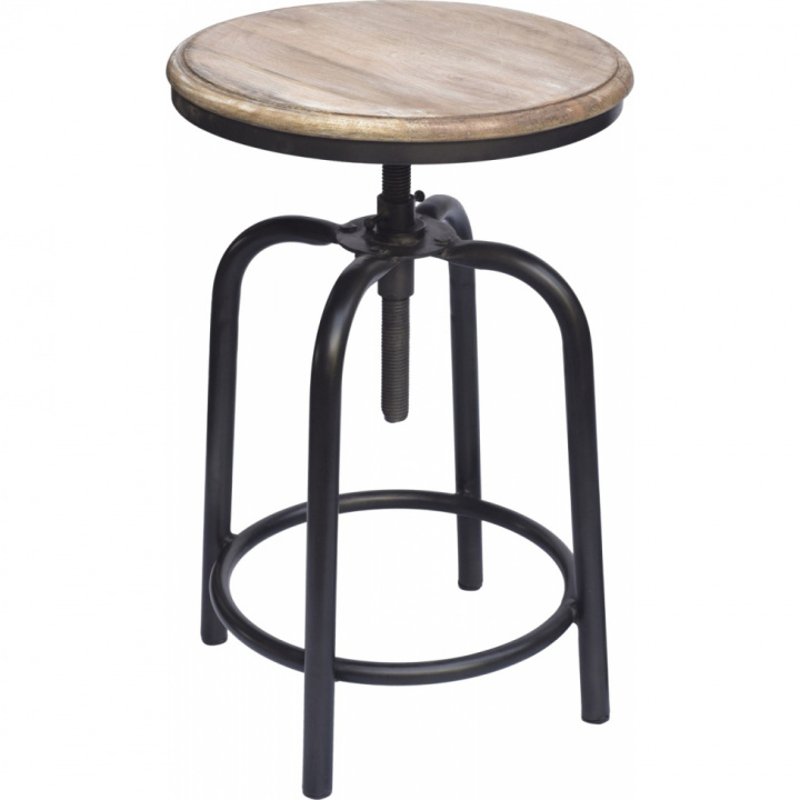 Krakk høy- og senkbar - Svart jern