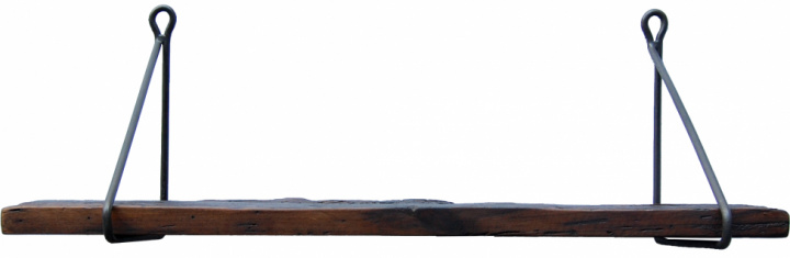 Hylle 'Adel' Vintage - Tre/Messing