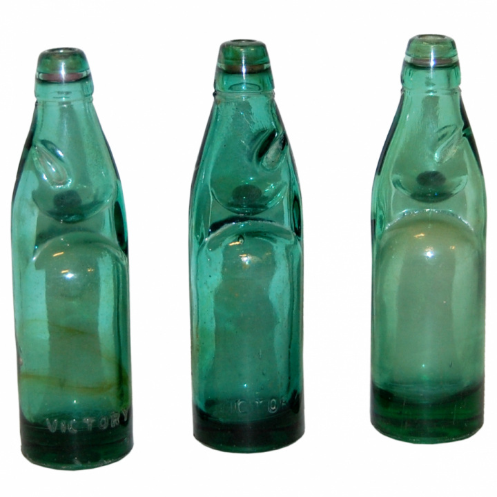Glassflasker \'Vintage\' - Grnn i gruppen BORDDEKKING / vrig / Krukker & Karaffer hos Reforma (M16224)