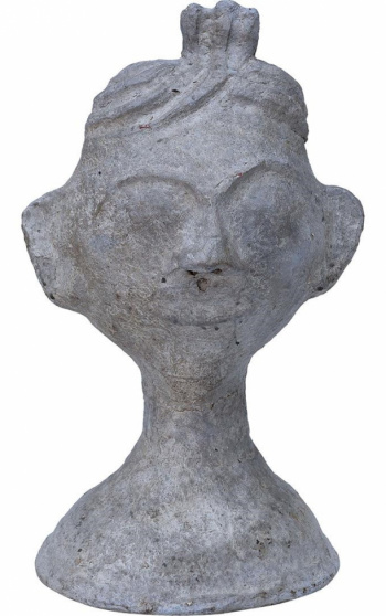 Skulptur - ansikt kvinne