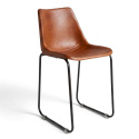 Lounge stol Vintage - Lær/Strykejern