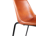 Lounge stol Vintage - Lær/Strykejern