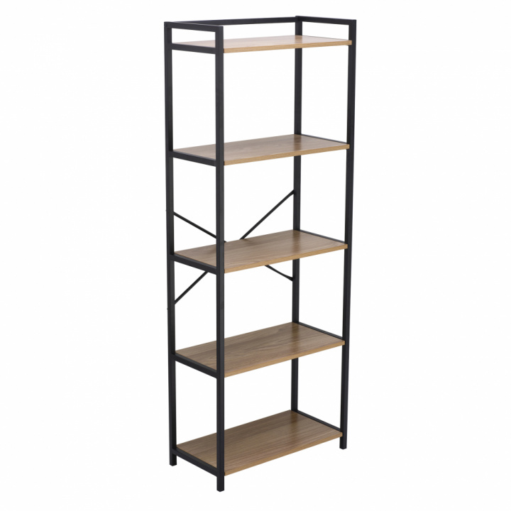 Hylle \'Five\' - metall / tre i gruppen SALG / Møbler / Hyller og oppbevaring hos Reforma (MG2622)