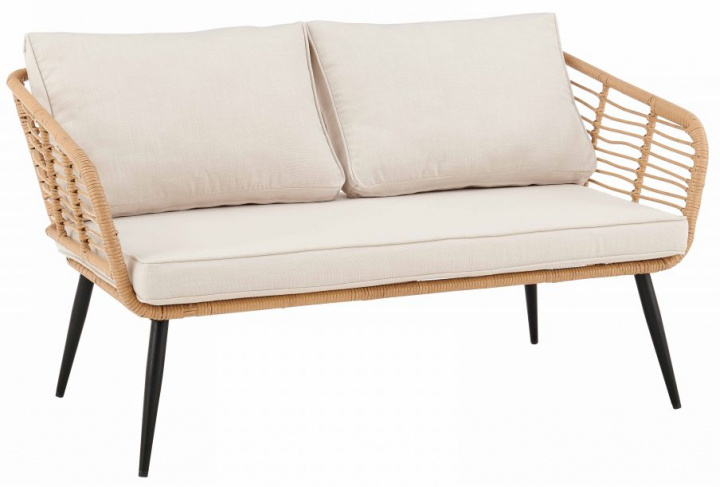 Hagesofa 'Sardinia' - Naturlig/Beige
