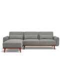 Sovesofa \'Texas\' - Lys grå
