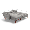 Sovesofa \'Texas\' - Lys grå